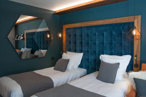 Bed at Fahrenheit Seven Val Thorens