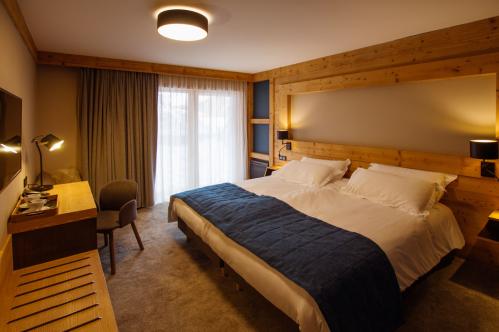 Comfort double bedroom Hotel L'Avancher Val d'Isere