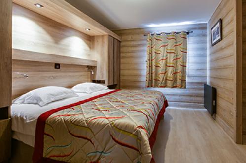 White Pearl Lodge CGH La Plagne interior bedroom