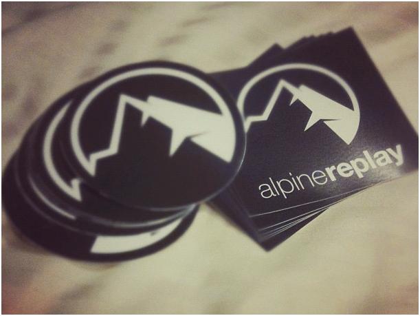 Alpine Replay stickers