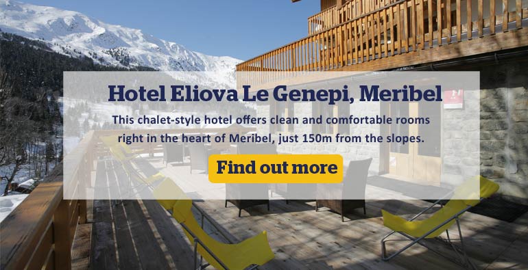 Hotel Eliova Le Genepi, Meribel