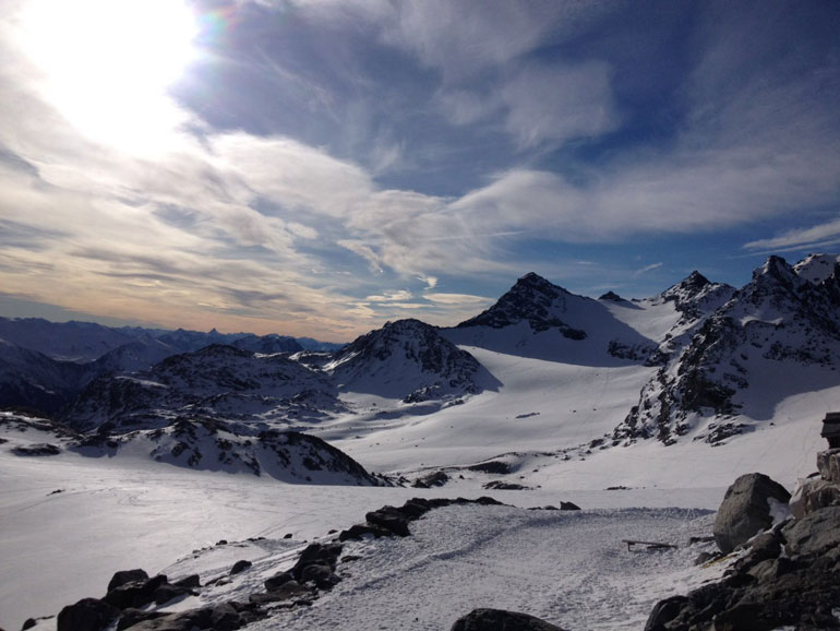 Mountains and off-piste skiing in Val Thorens