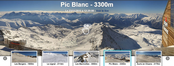 Alpe d'Huez - webcam image